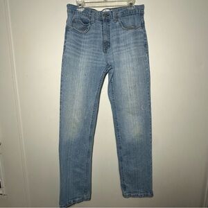 True Craft Men’s Relaxed Straight Leg Jeans Slightly Thrashed Size 32x34